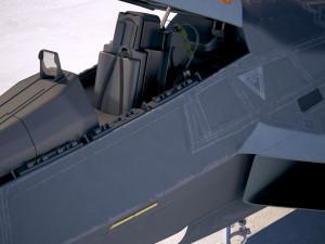 Lockheed Martin F22A Raptor Jsoh 3D-Modell