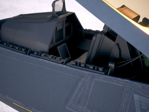 Lockheed Martin F22A Raptor Jsoh 3D-Modell