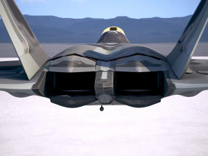 Lockheed Martin F22A Raptor Jsoh 3D Model