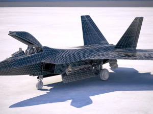 Lockheed Martin F22A Raptor Jsoh 3D Model