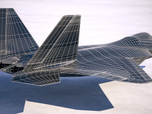 Lockheed Martin F22A Raptor Jsoh 3D-Modell