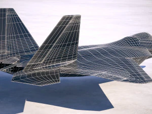 Lockheed Martin F22A Raptor Jsoh 3D Model