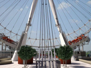 Olho de Londres Modelo 3D