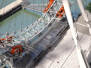 Olho de Londres Modelo 3D