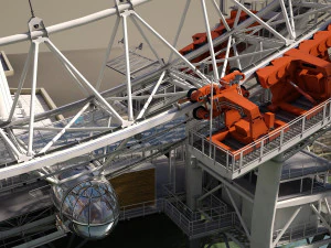 Olho de Londres Modelo 3D