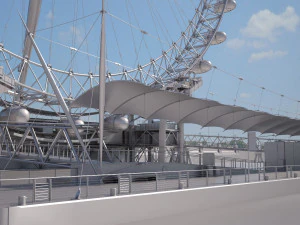 Olho de Londres Modelo 3D