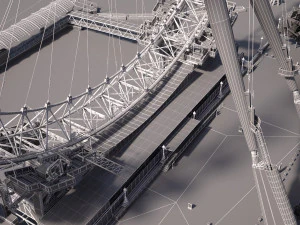 Olho de Londres Modelo 3D