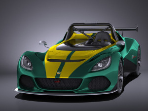Lotus 3-eleven 2017 vray 3D-Modell