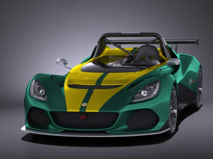 Lotus 3-eleven 2017 vray 3D Model