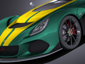 Lotus 3-eleven 2017 vray 3D-Modell