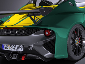 Lotus 3-eleven 2017 vray 3D-Modell