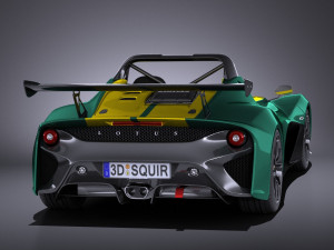 Lotus 3-eleven 2017 vray 3D-Modell