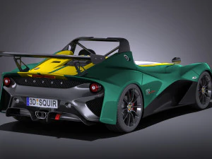 Lotus 3-eleven 2017 vray 3D Model
