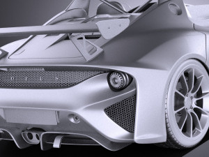Lotus 3-eleven 2017 vray 3D-Modell