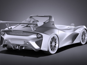 Lotus 3-eleven 2017 vray 3D-Modell