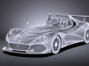 Lotus 3-eleven 2017 vray 3D-Modell