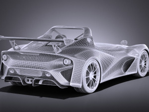 Lotus 3-eleven 2017 vray 3D-Modell