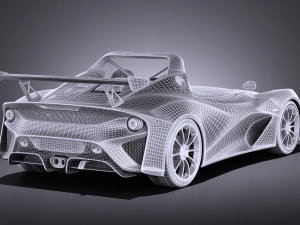 Lotus 3-eleven 2017 vray 3D Model