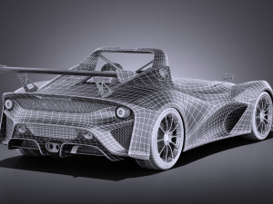 Lotus 3-eleven 2017 vray 3D-Modell