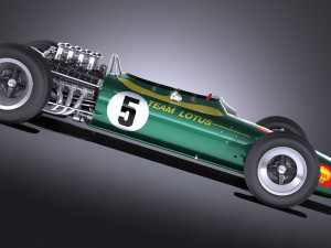 Lotus 49 1967-1970 vray 3D 模型