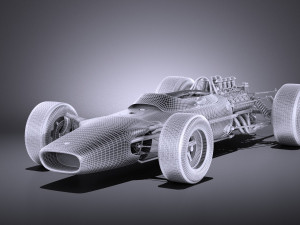 Lotus 49 1967-1970 vray 3D 模型