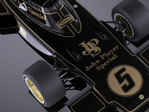 Lotus 72d 1970-1975 John Player Special Grand Prix vray 3D Model