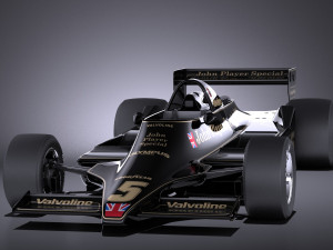 Lotus 79 Grand Prix 1978 vray 3Dモデル