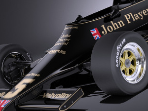 Lotus 79 Grand Prix 1978 vray 3Dモデル