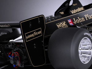 Lotus 79 Grand Prix 1978 vray 3Dモデル