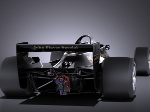 Lotus 79 Grand Prix 1978 vray 3Dモデル