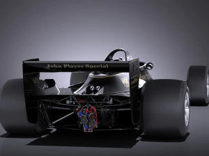 Lotus 79 Grand Prix 1978 vray 3D Model