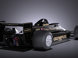 Lotus 79 Grand Prix 1978 vray 3Dモデル