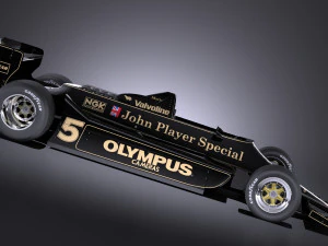 Lotus 79 Grand Prix 1978 vray 3D Model