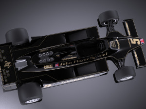 Lotus 79 Grand Prix 1978 vray 3Dモデル