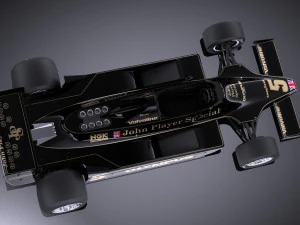 Lotus 79 Grand Prix 1978 vray 3D Model