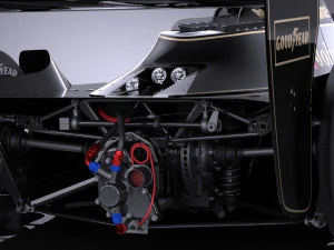 Lotus 79 Grand Prix 1978 vray 3D Model