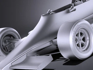 Lotus 79 Grand Prix 1978 vray 3D Model