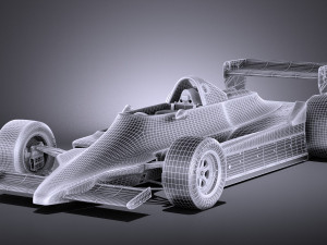 Lotus 79 Grand Prix 1978 vray 3Dモデル