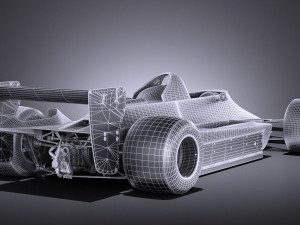 Lotus 79 Grand Prix 1978 vray 3Dモデル