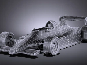 Lotus 79 Grand Prix 1978 vray 3D Model
