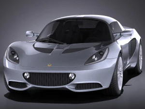 Lotus Elise 2012 vray 3D Model