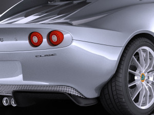 Lotus Elise 2012 vray 3D 모델