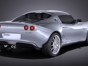 Lotus Elise 2012 vray 3D 모델