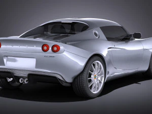 Lotus Elise 2012 vray 3D Model