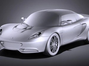Lotus Elise 2012 vray 3D Model