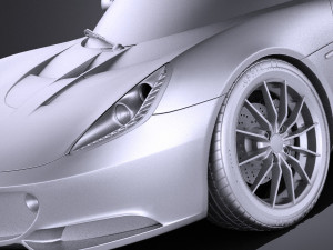 Lotus Elise 2012 vray 3D 모델