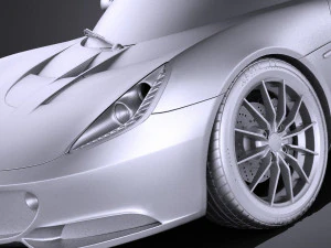 Lotus Elise 2012 vray 3D Model