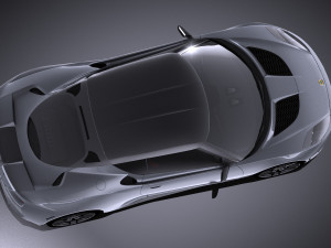 Lotus Evora 400 2017 vray Model 3D