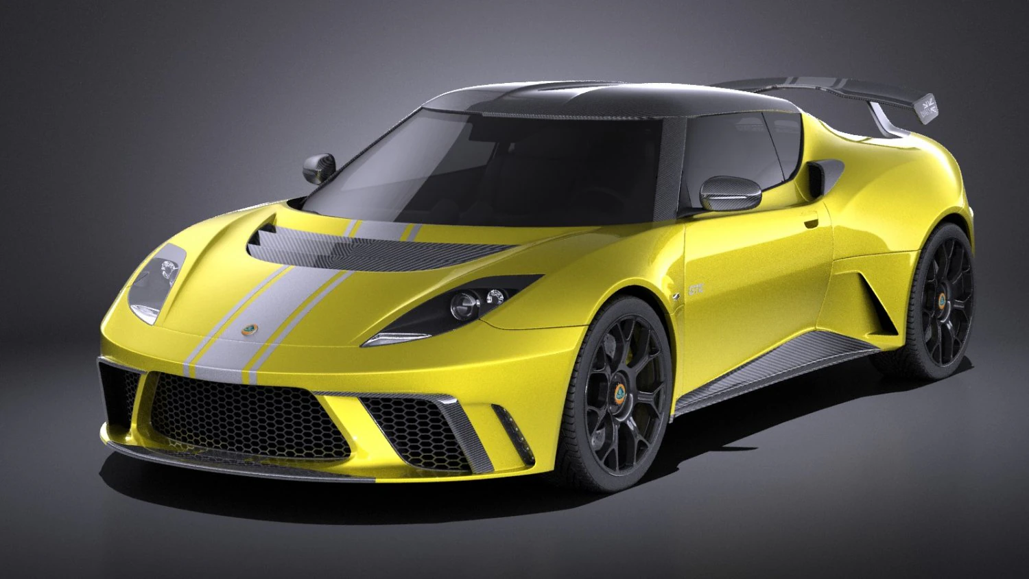 Lotus Evora GTE 2012 vray 3D Model .c4d .max .obj .3ds .fbx .stl .blend 