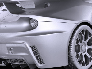 Lotus Evora GTE 2012 vray 3D Model